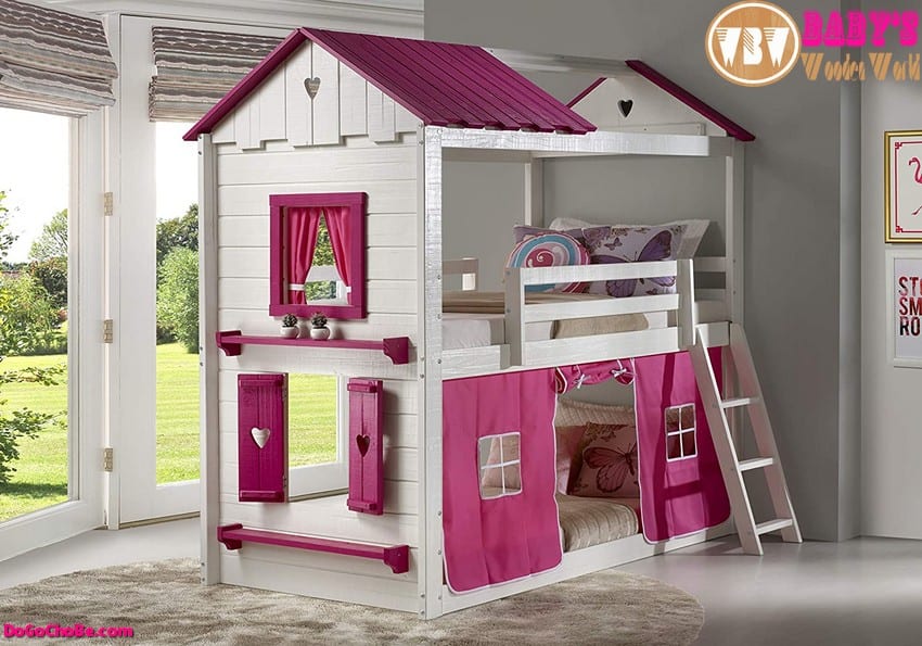 Giường tầng màu hồng là một lựa chọn hoàn hảo cho phòng ngủ bé gái của bạn. Thông qua bộ sưu tập của chúng tôi, bạn sẽ tìm thấy những mẫu giường đẹp, tiện dụng và chắc chắn để mang đến cho bé của bạn một giấc ngủ an toàn và thoải mái.